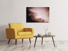 Lade das Bild in den Galerie-Viewer, Leinwandbild Rosa Wolken
