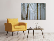 Lade das Bild in den Galerie-Viewer, Leinwandbild Wald im Winter
