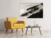 Lade das Bild in den Galerie-Viewer, Leinwandbild Nebel in den Wälder

