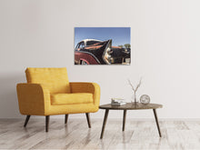 Lade das Bild in den Galerie-Viewer, Leinwandbild Farbenfroher Oldtimer
