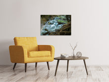 Lade das Bild in den Galerie-Viewer, Leinwandbild Eyecatcher Wasserfall
