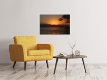 Lade das Bild in den Galerie-Viewer, Leinwandbild Schöner Sonnenaufgang am Strand
