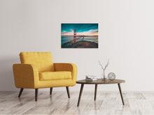 Lade das Bild in den Galerie-Viewer, Leinwandbild Golden Gate im Licht
