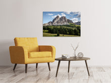 Lade das Bild in den Galerie-Viewer, Leinwandbild Imposante Berglandschaft
