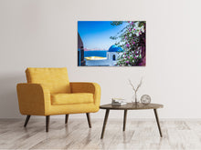 Lade das Bild in den Galerie-Viewer, Leinwandbild Exklusives Santorini
