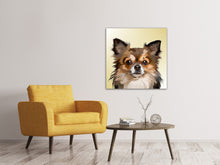 Lade das Bild in den Galerie-Viewer, Leinwandbild Pop Art Hunde Portrait
