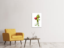 Lade das Bild in den Galerie-Viewer, Leinwandbild Froschkönig
