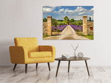 Lade das Bild in den Galerie-Viewer, Leinwandbild Lavendel-Garten
