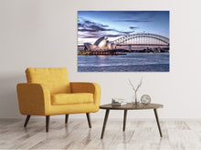 Lade das Bild in den Galerie-Viewer, Leinwandbild Skyline Sydney Opera House
