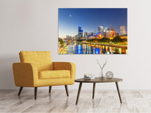 Lade das Bild in den Galerie-Viewer, Leinwandbild Skyline Sydney in der Abenddämmerung
