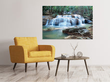 Lade das Bild in den Galerie-Viewer, Leinwandbild Ein Wasserfall
