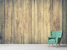 Lade das Bild in den Galerie-Viewer, Fototapete Bretter Wand
