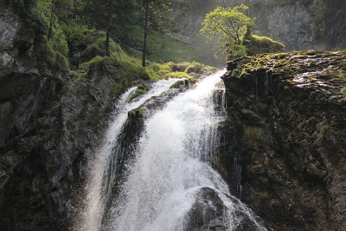 Fototapete Der Gollinger Wasserfall