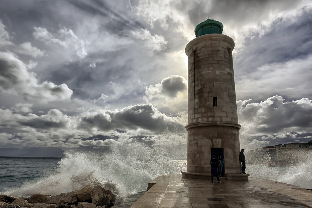 Fototapete Der Leuchtturm in Marseille