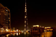 Lade das Bild in den Galerie-Viewer, Fototapete Nachts in Dubai
