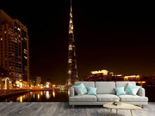 Lade das Bild in den Galerie-Viewer, Fototapete Nachts in Dubai

