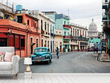 Lade das Bild in den Galerie-Viewer, Fototapete Oldtimer Kuba
