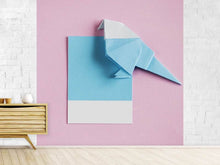 Lade das Bild in den Galerie-Viewer, Fototapete Origami Vogel
