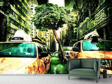 Lade das Bild in den Galerie-Viewer, Fototapete Taxi Fantasie

