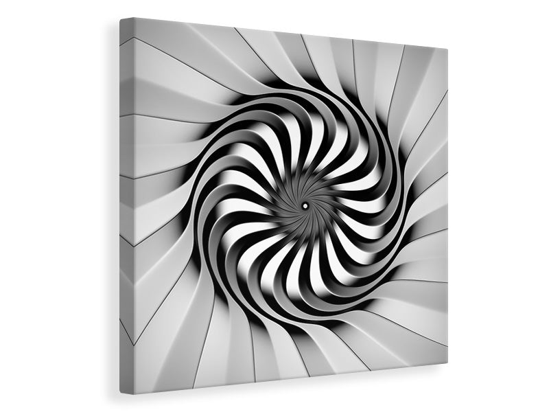 Leinwandbild Abstrakte Spirale