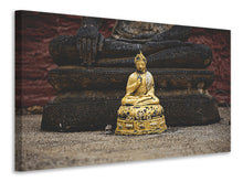 Lade das Bild in den Galerie-Viewer, Leinwandbild Antiker Buddha

