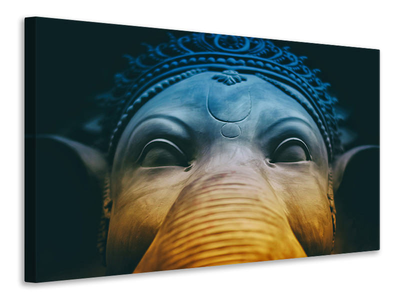 Leinwandbild Close up Ganesha
