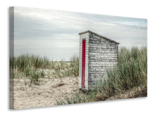Lade das Bild in den Galerie-Viewer, Leinwandbild Das kleine Strandhaus
