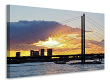 Lade das Bild in den Galerie-Viewer, Leinwandbild Die Rheinbrücke 
