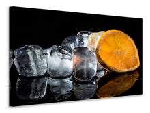 Lade das Bild in den Galerie-Viewer, Leinwandbild Eiswürfel mit Vitamin C

