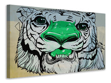 Lade das Bild in den Galerie-Viewer, Leinwandbild Graffiti Tiger
