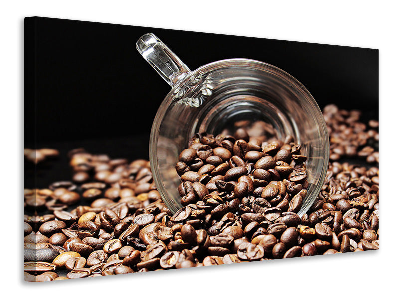 Leinwandbild Kaffeebohnen XL