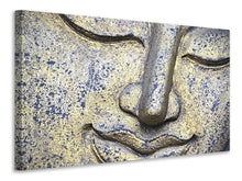 Lade das Bild in den Galerie-Viewer, Leinwandbild Kopf eines Buddha in XXL
