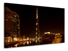 Lade das Bild in den Galerie-Viewer, Leinwandbild Nachts in Dubai
