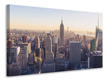 Lade das Bild in den Galerie-Viewer, Leinwandbild New York bei Sonnenaufgang

