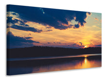Lade das Bild in den Galerie-Viewer, Leinwandbild Sonnenuntergang - Zeit zum Entspannen
