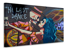 Lade das Bild in den Galerie-Viewer, Leinwandbild Streetart Last Dance

