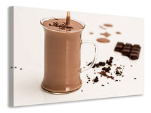 Lade das Bild in den Galerie-Viewer, Leinwandbild Süsser Schokoladen Smoothie
