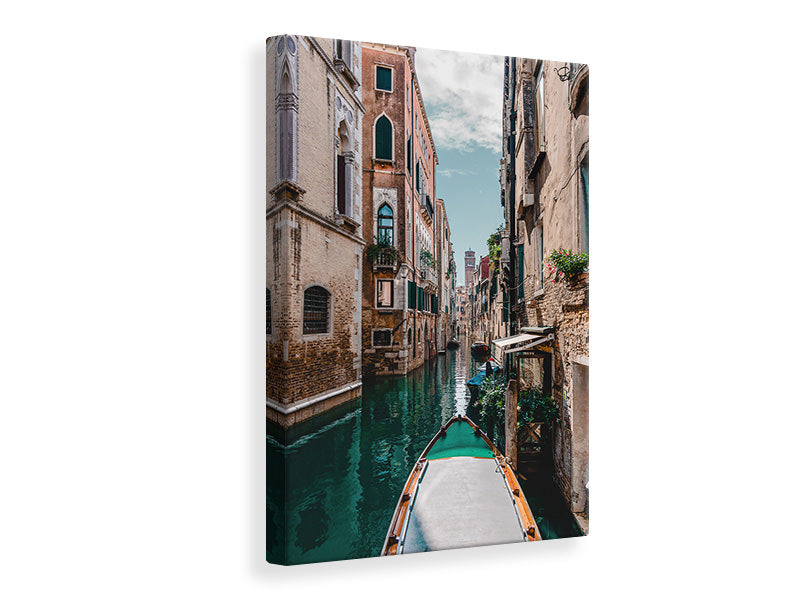 Leinwandbild Typisch Venedig