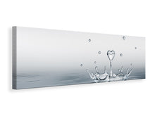 Lade das Bild in den Galerie-Viewer, Leinwandbild Panorama Wasserfigur

