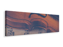 Lade das Bild in den Galerie-Viewer, Leinwandbild Panorama Alte Violine

