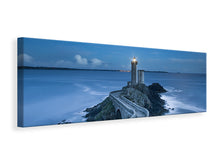 Lade das Bild in den Galerie-Viewer, Leinwandbild Panorama Der Weg zum Leuchtturm
