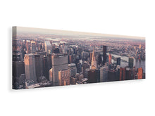 Lade das Bild in den Galerie-Viewer, Leinwandbild Panorama Ein Blick auf New York
