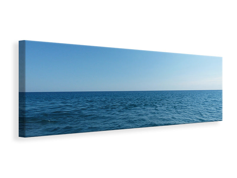 Leinwandbild Panorama Liebe das Meer