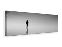 Lade das Bild in den Galerie-Viewer, Leinwandbild Panorama Spiegelung im  Nebel
